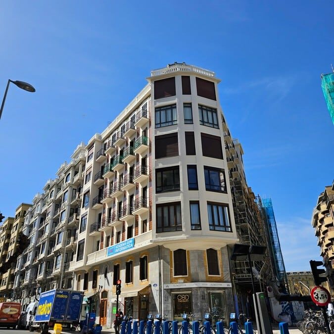 Rehabilitación energética de fachadas en Donostia Gipuzkoa