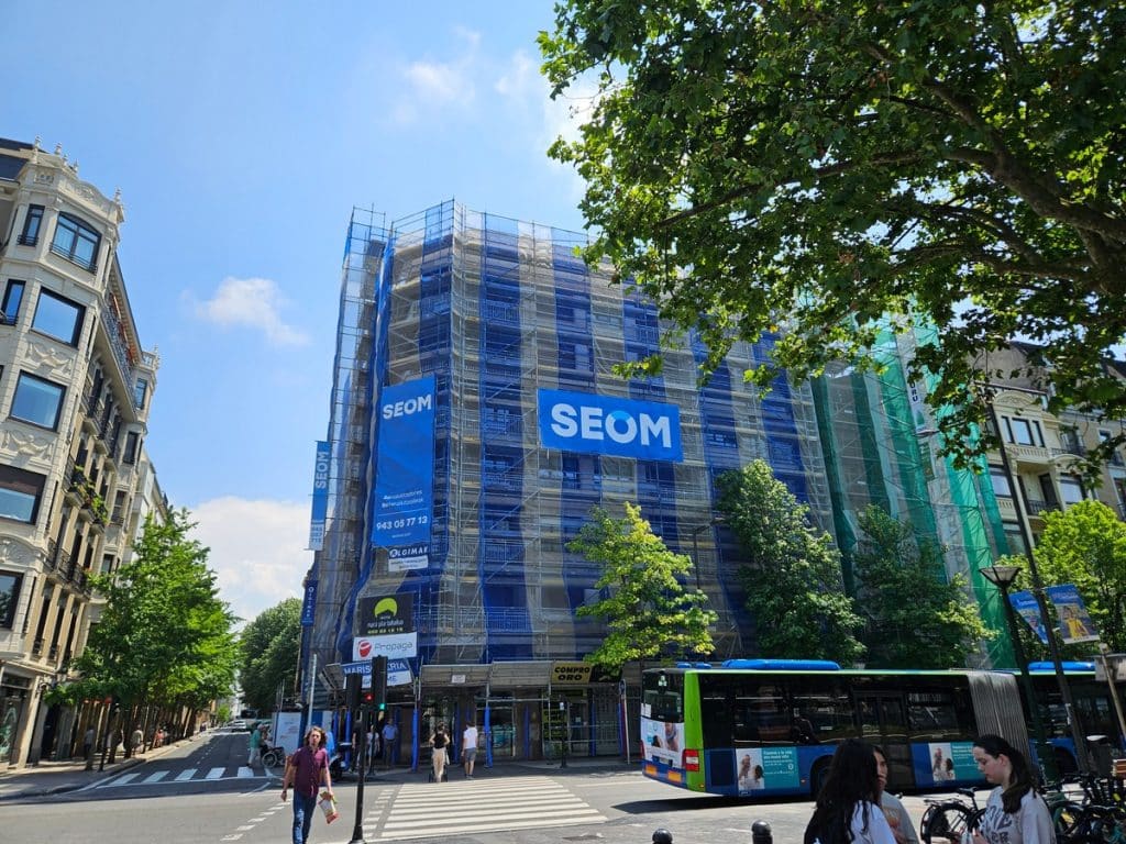 Rehabilitación energética de fachadas en Donostia Gipuzkoa