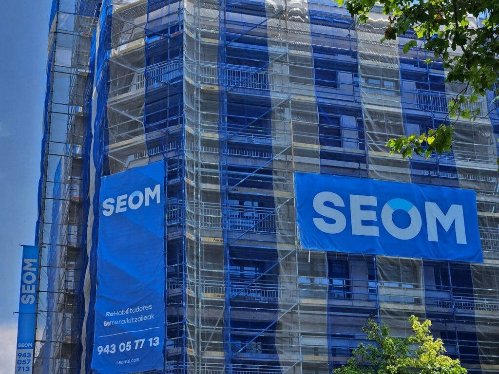 Rehabilitación energética de fachadas en Donostia Gipuzkoa